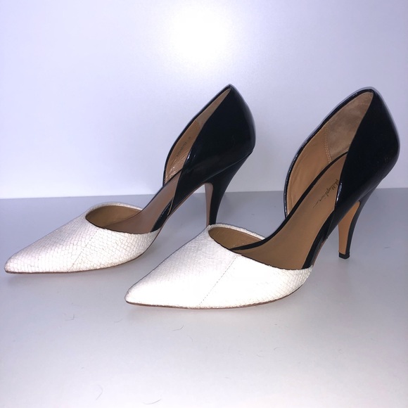 3.1 Phillip Lim EmbossedPython PointyToeKittenHeel - Picture 2 of 4